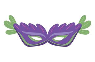 mardi gras mask design vector