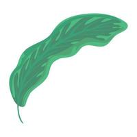 green leaf nature vector