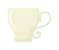 icono de taza de té vector