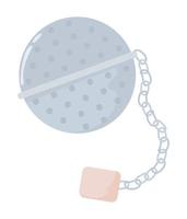 tea infuser icon vector