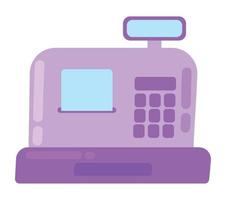 cash register icon vector