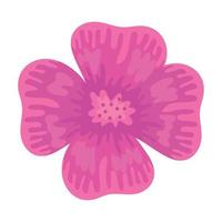 decorative flower icon vector