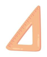triangle ruler icon vector