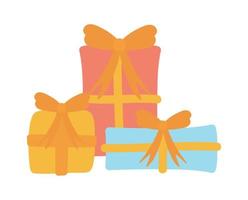 gift boxes surprise vector