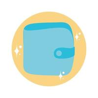 wallet icon isolated vector