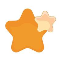 star glassmorphism icon vector