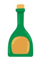 icono de botella de salsa vector