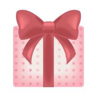 gift box with bow vector