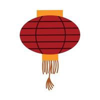 chinese lantern decoration vector