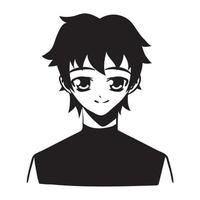 Anime male eyes Royalty Free Vector Image - VectorStock