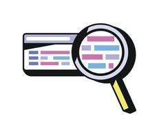 web development optimization vector