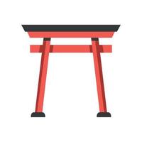 Japan Torii Gate vector