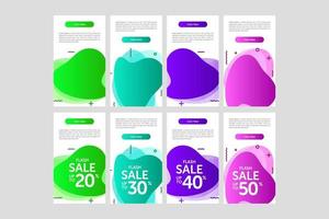 Colorful Banner Sale vector