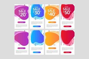 Colorful Banner Sale vector