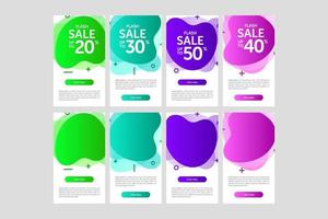 Colorful Banner Sale vector