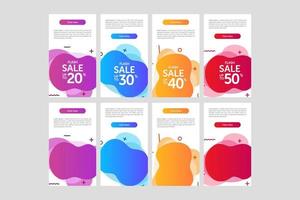 Colorful Banner Sale vector