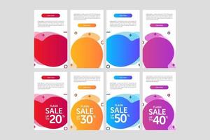 Colorful Banner Sale vector