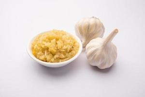 Garlic Paste or Lahsun Puree photo