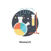 Trendy Creative Research vector