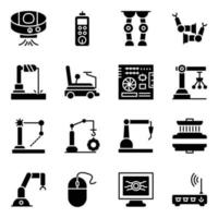 Pack of AI and VR Vector Icons