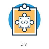 Trendy Custom Coding vector