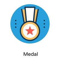 Trendy Medal Concepts vector