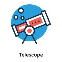 Trendy Telescope Concepts vector