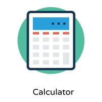 Trendy Calculator Concepts vector