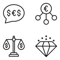 Pack of Finance Vector Icons