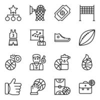 Pack of Sports Vector Icons
