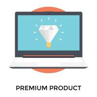 Trendy Premium Product vector