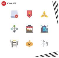 9 Creative Icons Modern Signs and Symbols of park shop winner topology hierarchy Editable Vector Design Elements