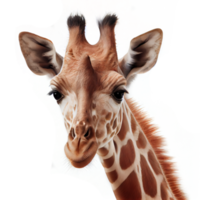 djur- giraff isolerat png