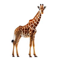 dier giraffe geïsoleerd png