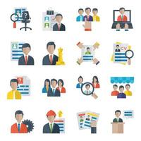 Job Searching And Candidate Selection Pack vector