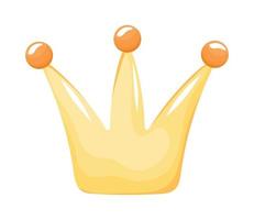golden crown queen vector
