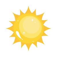 summer sun seasonal vector