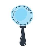 magnifying glass search vector