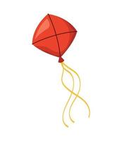 lohri celebration kite flying vector