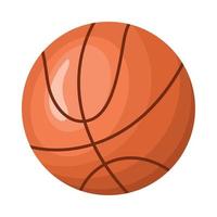 basketball balloon sport equipment vector