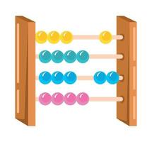 abacus school supply vector