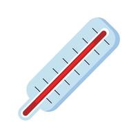 thermometer laboratory tool vector