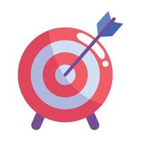 target and arrow vector