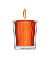 light candle icon vector