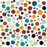 seamless background with circles color vector