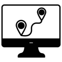 Navigation Map which can easily edit or modify vector