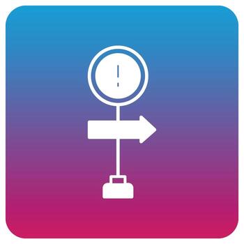 tablero de señales de tráfico que puede editar o modificar fácilmente vector