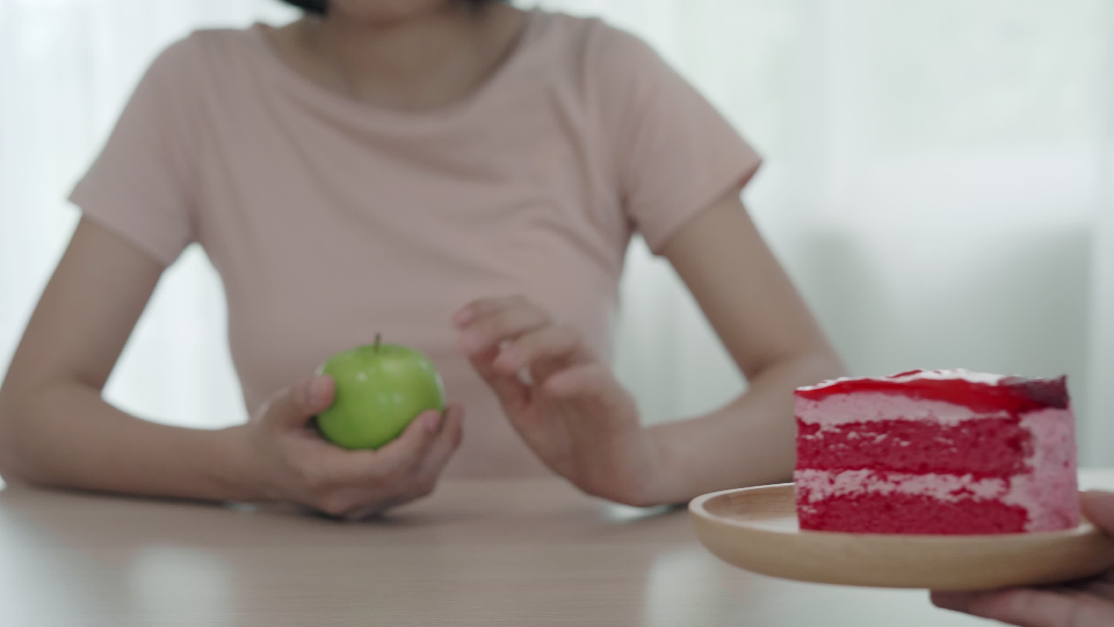 Beauty Slim Female Confuse High Calorie Food Good Healthy Food Weight 