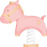watercolor playground horse png