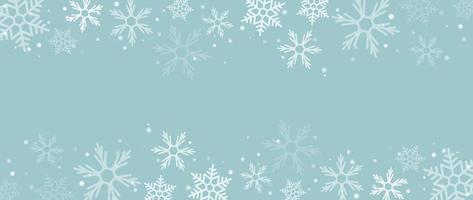 Elegant winter snowflake background vector illustration. Luxury decorative glowing snowflakes and sparkle bokeh background. Design suitable for invitation card, greeting, wallpaper, poster, banner.